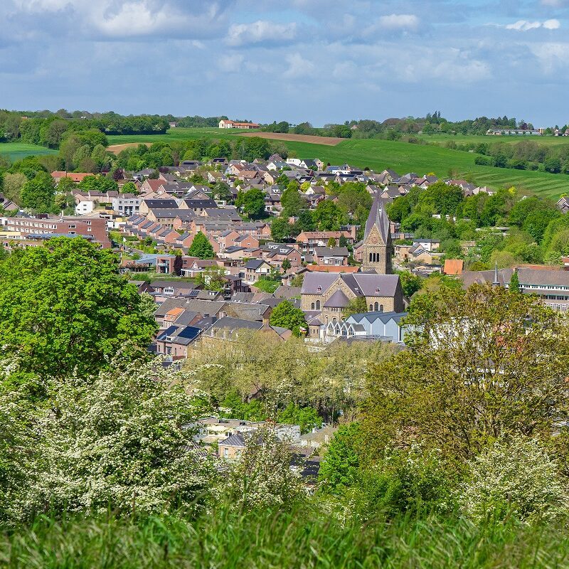 Uitzicht Limburg vanaf de Dutch Mountain Trail