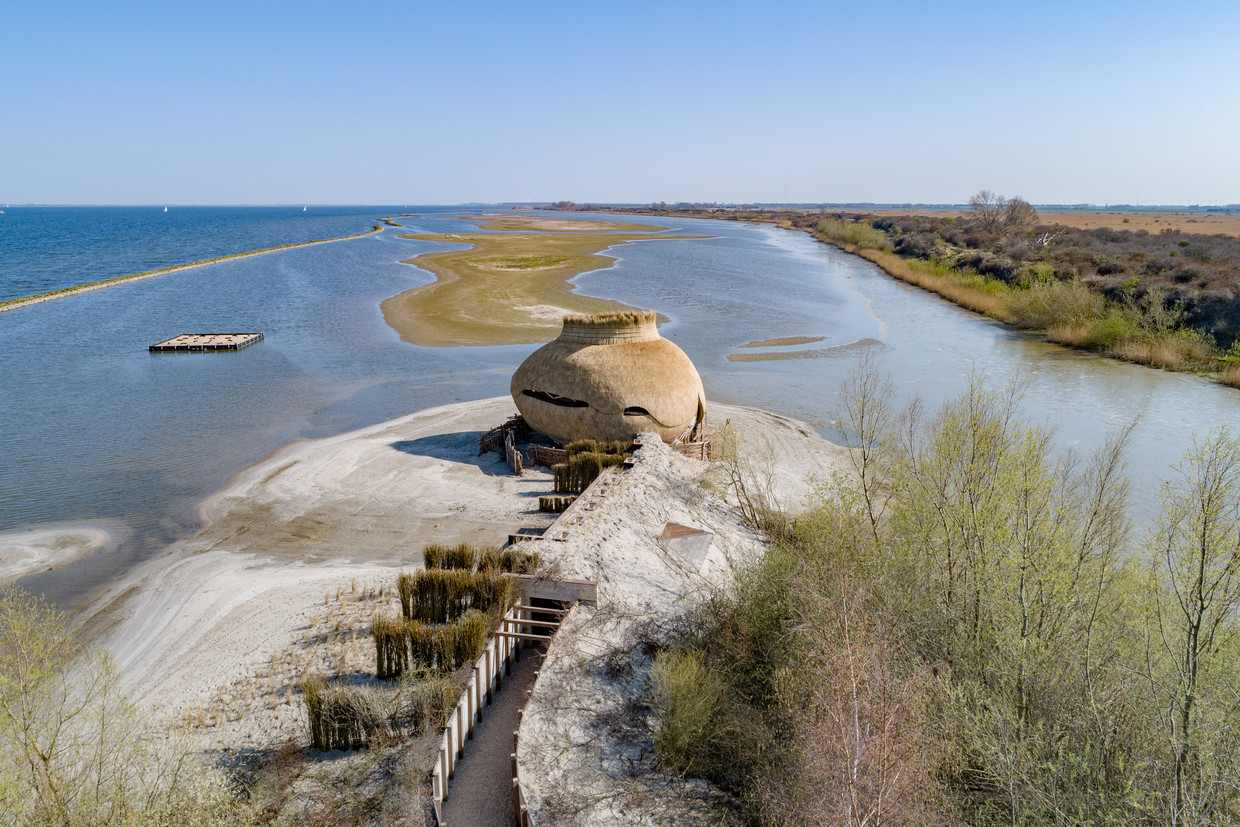 Vogelobservatorium Tij naast de Haringvliet
