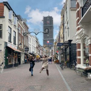 Dom Toren bezoek tijdens de duurzame stedentrip Better Citytrip Utrecht in Nederland.