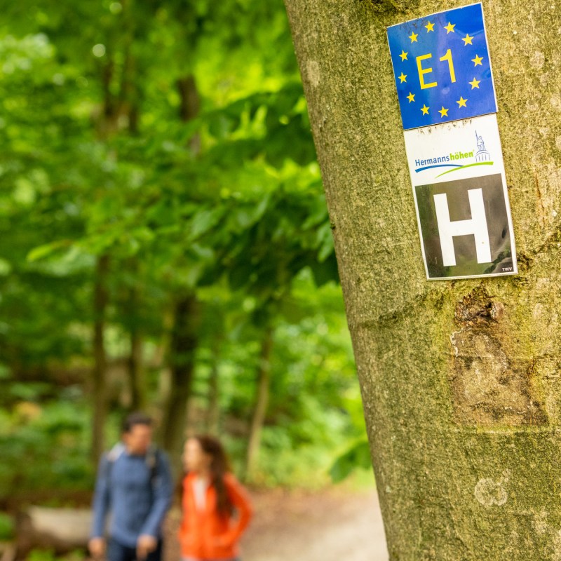 Route kenmerk Hermannshöhen