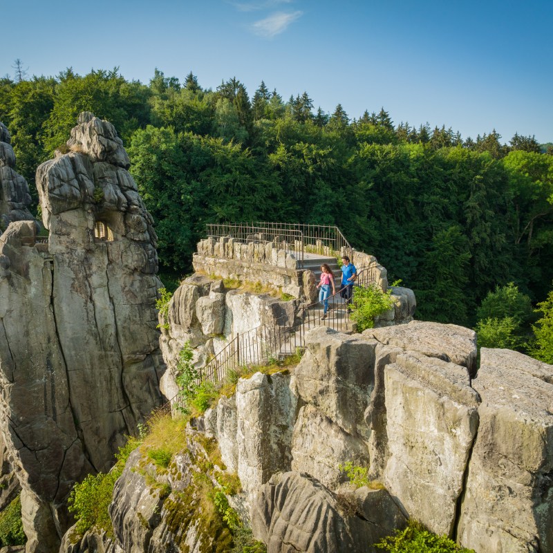 Externsteine - Hermannshöhen
