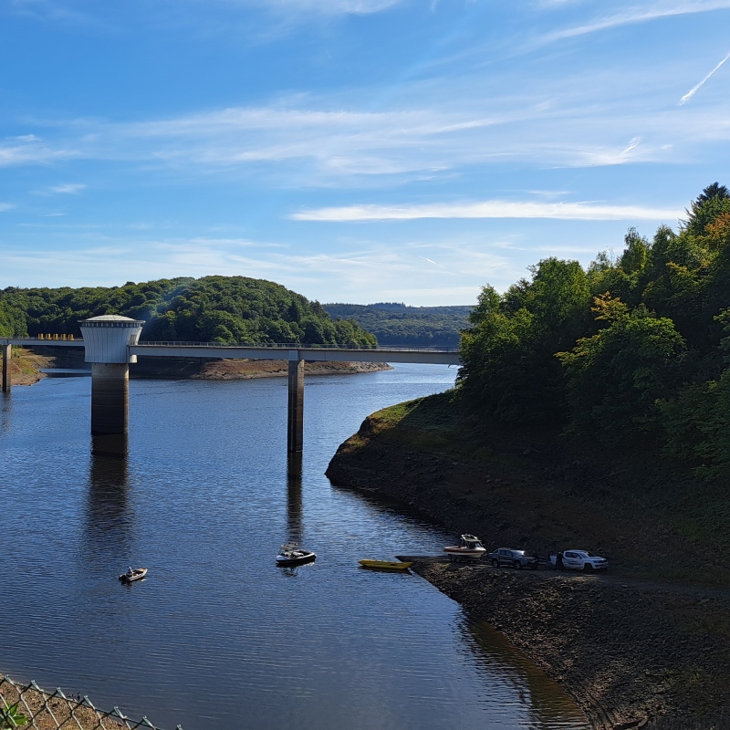 stuwmeer Lac de la Gileppe